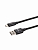Дата-кабель, ДК 7, USB - micro USB, 1 м, тканевая оплетка, черный, TDM