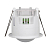 Датчик движения PMS-IR 201 1200Вт 360град. 6м IP20 WH JazzWay 5012950