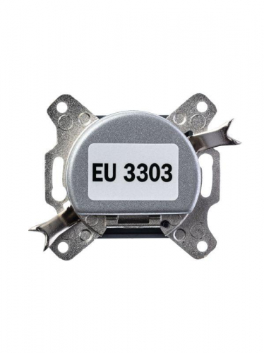Розетка TV-R-SAT Levit единственная сталь ABB 2CHH083303A6069 фото 4