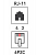 Разъем телефонный RJ-11(6P2C) PROCONNECT 05-1011-3