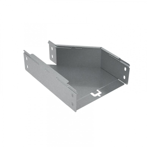Переходник для лотка левый 80х200-300мм "ПЛЮС" INOX316L КМ PL10567