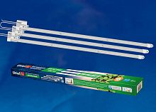 Светильник светодиодный ULY-P91-20W/SPFR/K CLEAR AC220V KIT03 20Вт IP65 1200мм накладной линейный для растений спектр для фотосинтеза (уп.3шт) Uniel UL-00003851