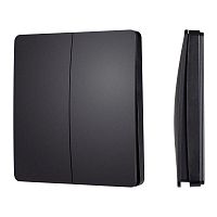 Панель кнопочная KINETIC-801-22-2G-WP-SUF IP67 433МГц IP67 без батареи пластик черн. INTELLIGENT Arlight 048257