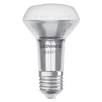Лампа светодиодная SMARTWFR6360 4.7W 220VRGBW SMART+ R 345лм 4.7Вт RGBWК мультицвет E27 R угол пучка 45град. 220-240В диммир. (замена 60Вт) прозр. стекло LEDVANCE 4058075609570