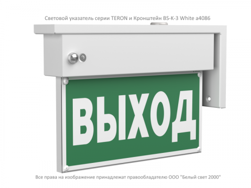 Указатель световой BS-TERON-71-S1-INEXI2 автономный Белый свет a15594 фото 6