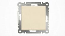 Переключатель проходной 1-кл. СП Karea 10А IP20 механизм крем. Makel 57010005