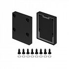 Заглушка IP-LINE-4050 BLACK глухая метал. черн. (комплект) Arlight 055282