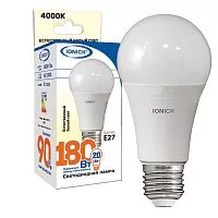 Лампа светодиодная ILED-SMD2835-A60-20-1800-220-4-E27 IONICH 1560
