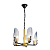 Светильник Ollie 5х40Вт E14 IP20 подвесной Freya FR5525PL-05GB