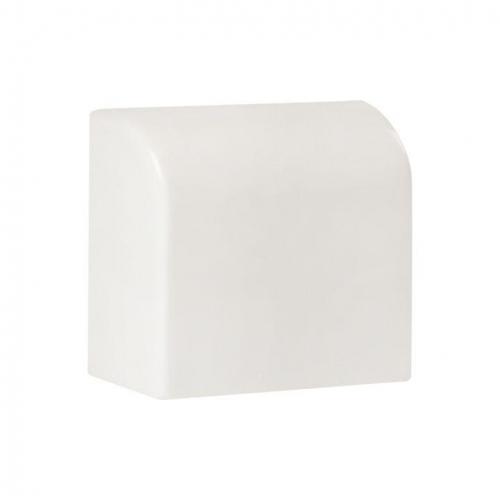 Заглушка 40х25 бел. Plast PROxima (уп.4шт) EKF ecw-40-25x4