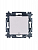 Выключатель 1-кл. СП Levit IP20 с подсветкой жемчуж./ледяной ABB 2CHH590146A6068
