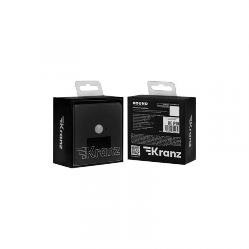 Подсветка ROUND MIELE СП настен. для ног оникс Kranz KR-78-0727-3 фото 7