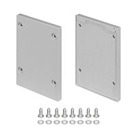 Заглушка IP-LINE-5475 SILVER глухая метал. серебр. (комплект) Arlight 055284