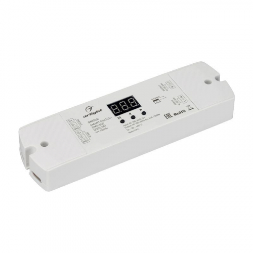 Выключатель SMART-SWITCH-DMX-SUF (230В 5А) (IP20 пластик) Arlight 033004