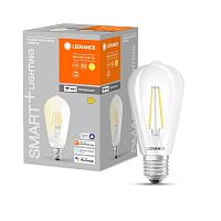 Лампа светодиодная SMART+ Filament Edison Dimmable 60 5.5Вт E27 LEDVANCE 4058075528277