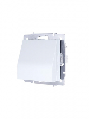 Вывод кабеля СП VESNA IP20 механизм бел. LEZARD 742-0288-197 фото 2