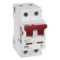 Выключатель нагрузки модульный 2п 32А OptiDin BM63PL-232-УХЛ3 (ВМ63PL) КЭАЗ 328162