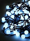 Гирлянда светодиодная "Матовые шарики" OLDBL100-W-E 12м 100LED бел. SHlights OLDBL100-W-E
