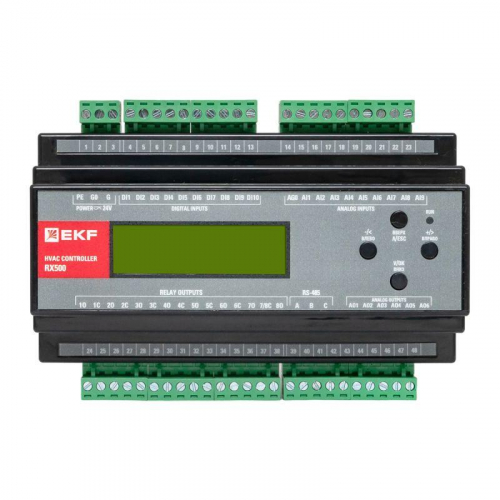 Контроллер конфигурируемый для систем вентиляции EKF RX500-V фото 5