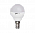 Лампа светодиодная PLED-SP 9Вт G45 шар 3000К тепл. бел. E14 820лм 230В JazzWay 2859570A