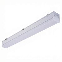 Светильник светодиодный ULO-N10A-40W/6500K/L120 WHITE 40Вт 6500К IP40 линейный подвесной прямой алюм. бел. Uniel UL-00013256