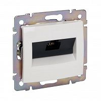 Механизм розетки компьютерной 1-м СП Valena RJ45 кат.6 FTP на винтах бел. Leg 774232