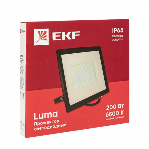 Прожектор светодиодный СДО-3008 200Вт 6500К IP65 Basic EKF FLL-3008-200-6500 фото 6