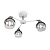 Светильник Jasper 60Вт E27х3 IP20 подвесной Freya FR5225PL-03W