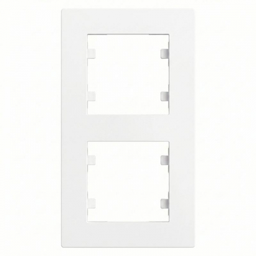 Рамка 2-м вертикальная Karea RIZZ бел. Makel 88001707