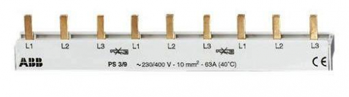 Разводка шинная 3ф PS3/9 Comp(PIN) ABB 2CDL231001R1009