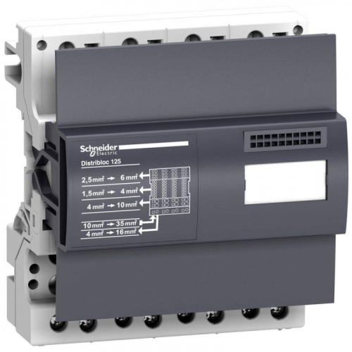 Колодка распред. DISTRIBLOC 125А для шкафа Prisma Plus SchE 04045