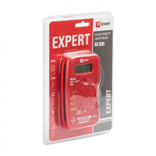 Мультиметр цифровой M300 Expert EKF In-180701-pm300 фото 2
