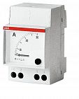 Амперметр переменного тока AMT 1/25 прям. вкл. ABB 2CSM310070R1001