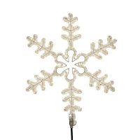 Фигура светодиодная "Большая снежинка" 95х95см 324LED тепл. бел. 40Вт 220-240В IP65 Neon-Night 501-313