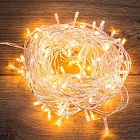 Гирлянда светодиодная "Твинкл Лайт" 15м 120LED тепл. бел. 6.9Вт IP20 провод ПВХ прозр. Neon-Night 303-196
