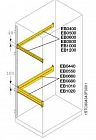 Профиль L=1200 H=100 для монтажа аксессуаров (уп.2шт) ABB EB1020