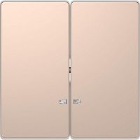 Клавиша для 2-кл. выкл. Merten D-Life линза для LED мод. SD шампань SchE MTN3420-6051
