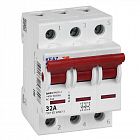 Выключатель нагрузки модульный 3п 32А OptiDin BM63PL-332-УХЛ3 (ВМ63PL) КЭАЗ 328168
