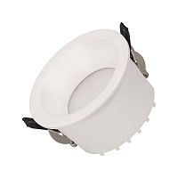 Светильник MS-DROP-BUILT-R84-8W Warm3000 (WH 85 deg 230В) (IP54 металл) Arlight 041461