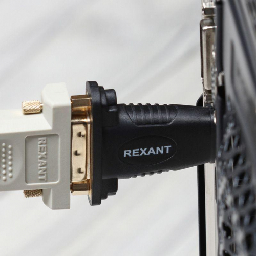 Переходник штекер HDMI - гнездо DVI-I Rexant 17-6807 фото 6