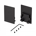 Заглушка SL-COMFORT-3551 BLACK глухая металл (комплект) Arlight 031794(1)