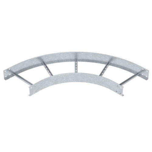Секция угловая 90град. лестничного лотка 110х400мм R=500мм OBO 6217776
