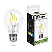 Лампа светодиодная LB-63 9Вт 4000К E27 230В FERON 25632