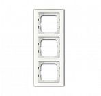 Рамка 3-м Axcent стекло бел. ABB 2CKA001754A4439