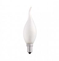 Лампа накаливания CT35 40W E14 frosted "Свеча на ветру" JazzWay 3321475