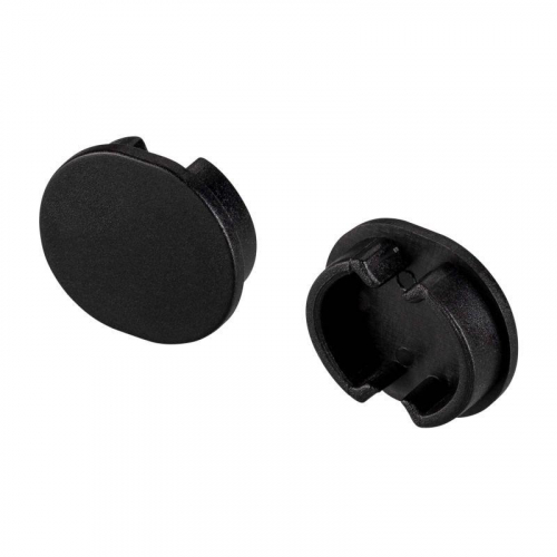 Заглушка ARH-ROUND-D20-DUAL BLACK глухая пластикArlight 039303