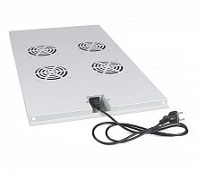 Модуль вентиляторный TRAY-100 с 4-я вентиляторами для установ. в напольные шкафы SH-05C; ND-05C Г=1000мм Cabeus 7948c
