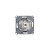Розетка компьютерная 1-м СП Glossa RJ45 кат.5E механизм бел. SE GSL000181K