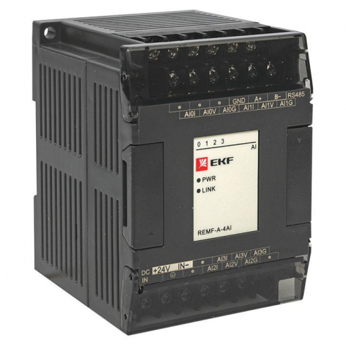 Модуль аналогового ввода REMF 4 PRO-Logic EKF REMF-A-4AI фото 8