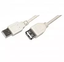 Шнур USB-А (male)-USB-A (female) 3м REXANT 18-1116